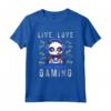 Giocatore che dice Regalo per Cuffie da Gioco Panda per Nerd Maglietta - Ideale per Videogiocatori Nerd con Senso dell'umorismo - Regalo per Compleanno o Natale