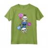 HapTiger Pixar Doorables Olaf Stitch Donald Stack Maglietta - Officially Licensed Disney Character Tee - 18DOOR00019A