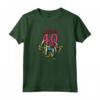 HapTiger Birthday Level Up Forty Maglietta - Officially Licensed Apparel for 40th Birthday - 21WCDD00069A-001
