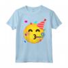 Emoticon - Compleanno per Feste Maglietta - Happy Birthday Emoji - Leggera e Divertente per Uomini, Donne e Bambini