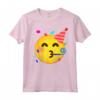 Emoticon - Compleanno per Feste Maglietta - Happy Birthday Emoji - Leggera e Divertente per Uomini, Donne e Bambini