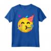 Emoticon - Compleanno per Feste Maglietta - Happy Birthday Emoji - Leggera e Divertente per Uomini, Donne e Bambini