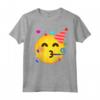 Emoticon - Compleanno per Feste Maglietta - Happy Birthday Emoji - Leggera e Divertente per Uomini, Donne e Bambini