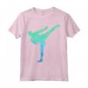 Kickboxing Kickboxer Karate Bambini Ragazzi Uomini - Maglietta Forza e Determinazione - Ideale per Natale o Compleanno