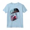 Star Wars The Mandalorian Helmet Scene Fill Maglietta - Official Apparel for Fans - Buy Now!