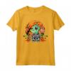 Carino Halloween Dino Trex Costume Ragazze Ragazzi Bambini Bambino Maglietta - Design Divertente per Halloween - Ideale per Trucchi e Dolcetti