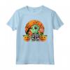 Carino Halloween Dino Trex Costume Ragazze Ragazzi Bambini Bambino Maglietta - Design Divertente per Halloween - Ideale per Trucchi e Dolcetti