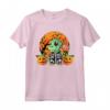 Carino Halloween Dino Trex Costume Ragazze Ragazzi Bambini Bambino Maglietta - Design Divertente per Halloween - Ideale per Trucchi e Dolcetti