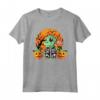Carino Halloween Dino Trex Costume Ragazze Ragazzi Bambini Bambino Maglietta - Design Divertente per Halloween - Ideale per Trucchi e Dolcetti