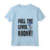 HapTiger Emperor's New Groove Yzma Pull The Lever Maglietta con Collo a V - Officially Licensed Disney Apparel - Funny Quote Tee