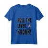 HapTiger Emperor's New Groove Yzma Pull The Lever Maglietta con Collo a V - Officially Licensed Disney Apparel - Funny Quote Tee