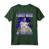 Marijuana Alien Maglietta - I Just Need My Own Space - Ideale per gli Amanti degli Alieni e dello Spazio