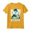 HapTiger Cinderella Lady Tremaine Lucifer Crazy Cat Lady Maglietta - Official Funny T-Shirts for Women, Men, Boys, and Girls