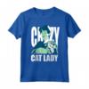 HapTiger Cinderella Lady Tremaine Lucifer Crazy Cat Lady Maglietta - Official Funny T-Shirts for Women, Men, Boys, and Girls