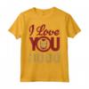 HapTiger Avengers Endgame Iron Man I Love You 3000 Helmet Logo Maglietta - Officially Licensed Marvel Apparel for Fans