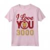 HapTiger Avengers Endgame Iron Man I Love You 3000 Helmet Logo Maglietta - Officially Licensed Marvel Apparel for Fans