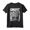 HapTiger Guardians of the Galaxy Vol. 2 Baby Groot Close-Up Maglietta - Officially Licensed Apparel for Fans