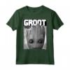 HapTiger Guardians of the Galaxy Vol. 2 Baby Groot Close-Up Maglietta - Officially Licensed Apparel for Fans