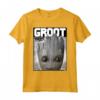 HapTiger Guardians of the Galaxy Vol. 2 Baby Groot Close-Up Maglietta - Officially Licensed Apparel for Fans
