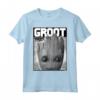 HapTiger Guardians of the Galaxy Vol. 2 Baby Groot Close-Up Maglietta - Officially Licensed Apparel for Fans