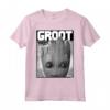 HapTiger Guardians of the Galaxy Vol. 2 Baby Groot Close-Up Maglietta - Officially Licensed Apparel for Fans