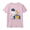 HapTiger Pixar Wall-E Eve Natale Light Wrap Maglietta - Officially Licensed Apparel for Christmas - 18PXWE00031A-001 Included