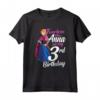 HapTiger Frozen Fearless Like Anna 3rd Birthday Maglietta - Official Frozen Merchandise - Perfect Gift for Frozen Movie Fans