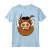 HapTiger The Lion King Pumbaa Large Face Maglietta - Officially Licensed Apparel with Hakuna Matata Design