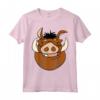 HapTiger The Lion King Pumbaa Large Face Maglietta - Officially Licensed Apparel with Hakuna Matata Design