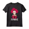 Just A Girl Who Loves Anime - Otaku Kawaii Ragazza Regalo Maglietta - Ideale per gli Amanti dell'Anime e della Cultura Giapponese