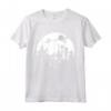 HapTiger The Nightmare Before Christmas Holiday Silhouette Maglietta - Official Tim Burton's Tee for Men, Women, Boys, and Girls