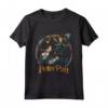HapTiger Peter Pan Vintage Style Group Shot Logo Maglietta - Officially Licensed Apparel for Fans - Never Grow Up Design