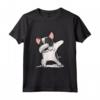 Dabbing Bulldog Francese Dab Dance - Maglietta per Proprietari di Bulldog Francese - Ideale per Amanti dei Cani French Bulldog