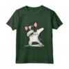Dabbing Bulldog Francese Dab Dance - Maglietta per Proprietari di Bulldog Francese - Ideale per Amanti dei Cani French Bulldog
