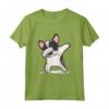 Dabbing Bulldog Francese Dab Dance - Maglietta per Proprietari di Bulldog Francese - Ideale per Amanti dei Cani French Bulldog