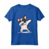 Dabbing Bulldog Francese Dab Dance - Maglietta per Proprietari di Bulldog Francese - Ideale per Amanti dei Cani French Bulldog