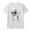 Dabbing Bulldog Francese Dab Dance - Maglietta per Proprietari di Bulldog Francese - Ideale per Amanti dei Cani French Bulldog