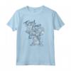 HapTiger Lilo & Stitch Good Times Only Stitch Paint Splatter Maglietta - Officially Licensed Apparel for Stitch Fans - Colorful Design