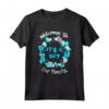 It is A Boy Baby Shower Welcome To Our Family Maglietta - Unique Baby Shower Gift Idea for Expecting Parents - Funny Gender Reveal Party T-shirt