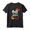 HapTiger Arlecchino Mickey and Minnie Mouse Italian Carnival Maglietta - Official Disney Merchandise for Couples