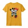 HapTiger Arlecchino Mickey and Minnie Mouse Italian Carnival Maglietta - Official Disney Merchandise for Couples