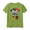 HapTiger Arlecchino Mickey and Minnie Mouse Italian Carnival Maglietta - Official Disney Merchandise for Couples