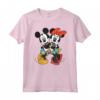 HapTiger Arlecchino Mickey and Minnie Mouse Italian Carnival Maglietta - Official Disney Merchandise for Couples