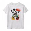 HapTiger Arlecchino Mickey and Minnie Mouse Italian Carnival Maglietta - Official Disney Merchandise for Couples