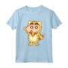 HapTiger Gattino Gioca alla festa Shin-chan Maglietta - Design Originale Amazon - Ideale per gli Appassionati di Anime