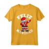 Feliz Navidad Santa Dabbing Christmas Maglietta - Camicia di Natale Leggera per Uomini, Donne e Bambini - Ideale come Regalo Festivo