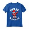 Feliz Navidad Santa Dabbing Christmas Maglietta - Camicia di Natale Leggera per Uomini, Donne e Bambini - Ideale come Regalo Festivo
