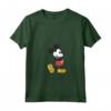 HapTiger Mickey Mouse Retro Standing Foot Pop Maglietta con Collo a V - Licenza Ufficiale Disney - 19DNMC00051A-001