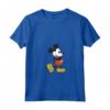 HapTiger Mickey Mouse Retro Standing Foot Pop Maglietta con Collo a V - Licenza Ufficiale Disney - 19DNMC00051A-001