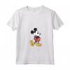HapTiger Mickey Mouse Retro Standing Foot Pop Maglietta con Collo a V - Licenza Ufficiale Disney - 19DNMC00051A-001